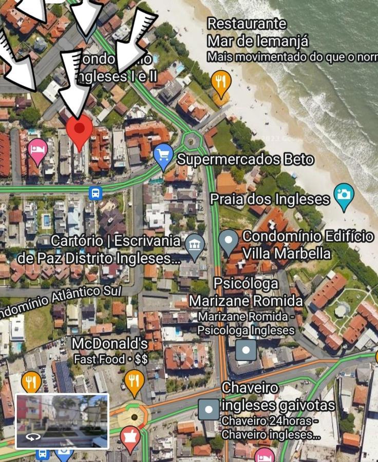 Apartamento 50Mts Praia Dos Ingleses Appartement Florianópolis Buitenkant foto